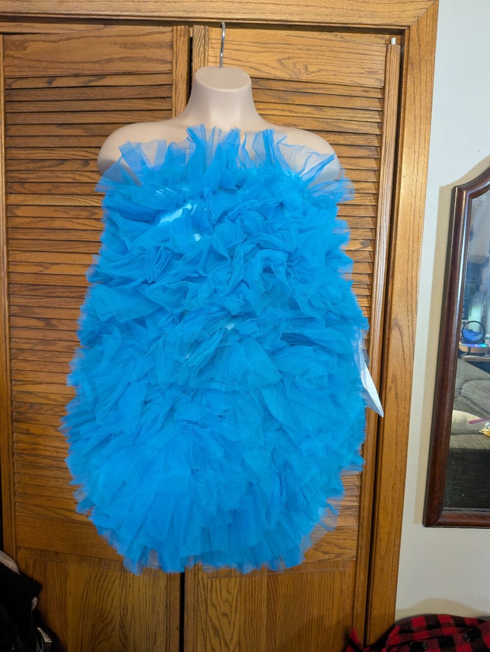 Tipsy Elves NWT Women's Loofah Costume Dress Size XL With Headband